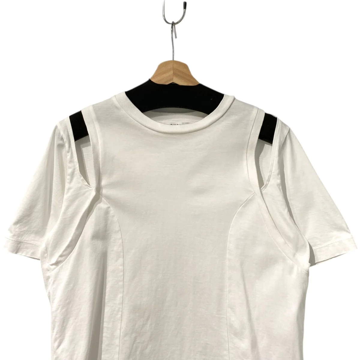 25SS別注CUT OUT T-SHIRTカットアウト2WAY Tシャツ - Image 3