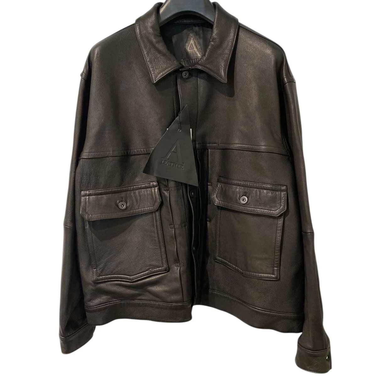 25AW限定20着Cervus Nippon Trucker Jacketトラッカーレザージャケット