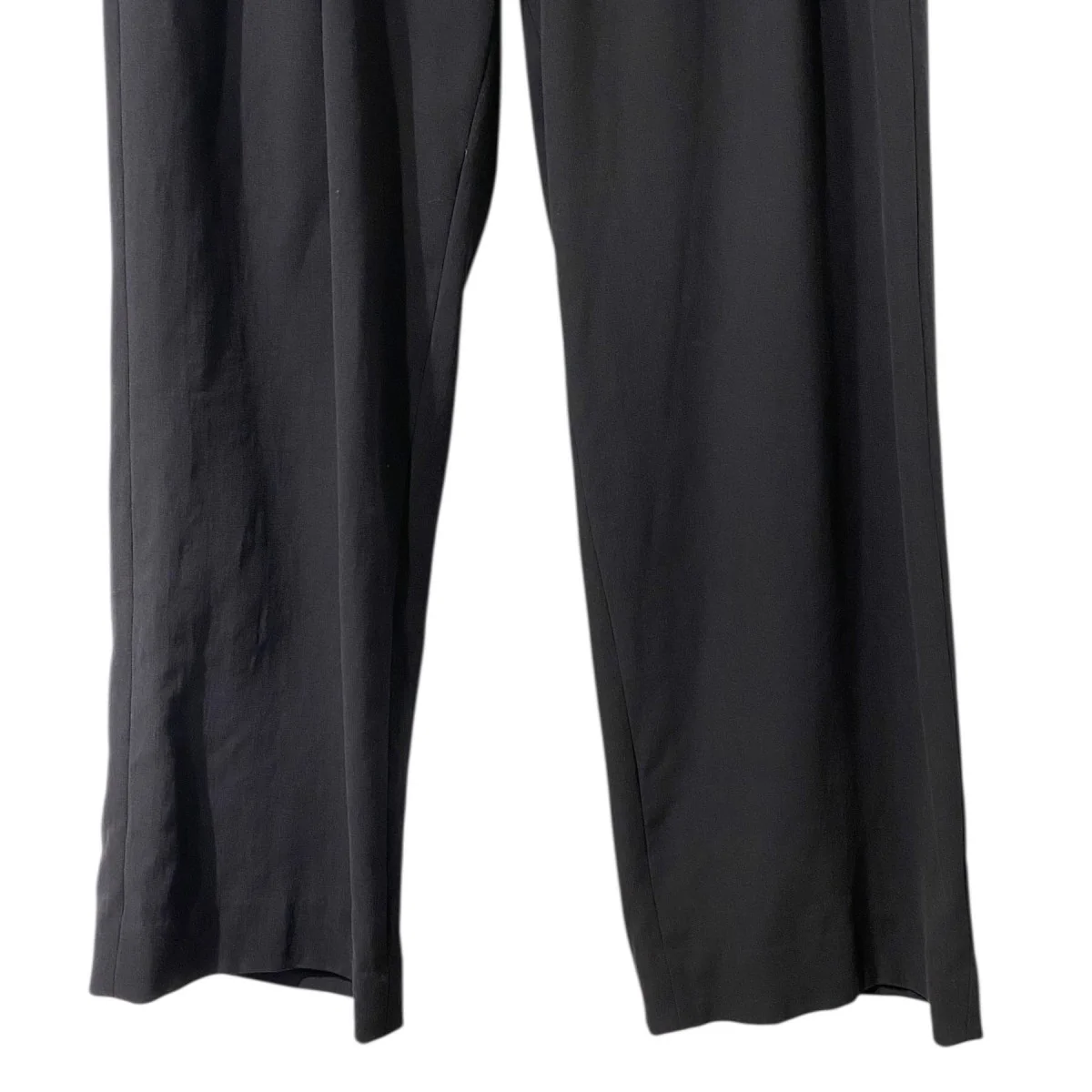 HARD TWIST COTTON INVERTED PLEATS PANTSストレッチワイドスラックスパンツ - Image 5