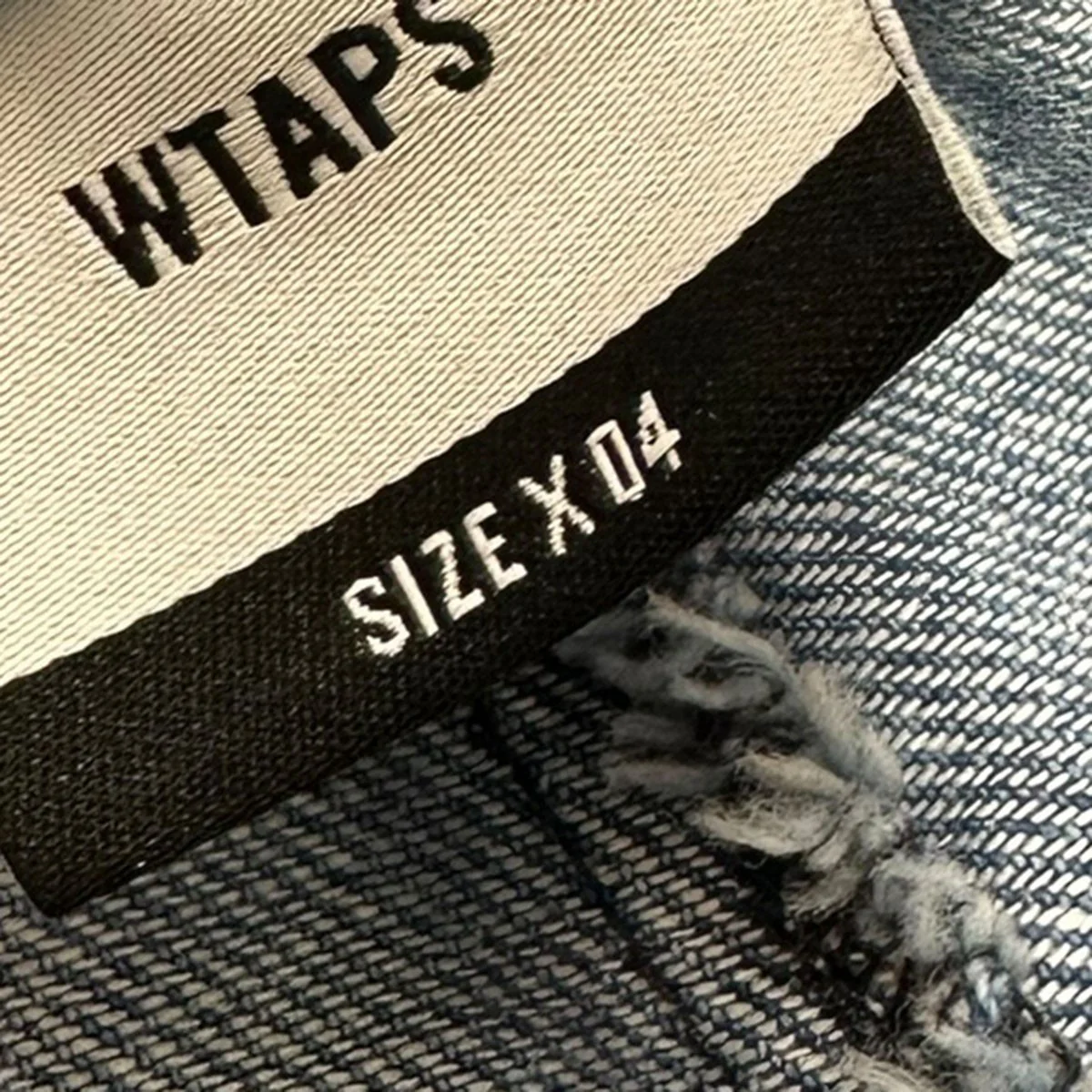SDDT2001 ／ TROUSERS ／ COTTON． DENIMワイドテーパードデニムイージーパンツ241CWDT-PTM04 - Image 5