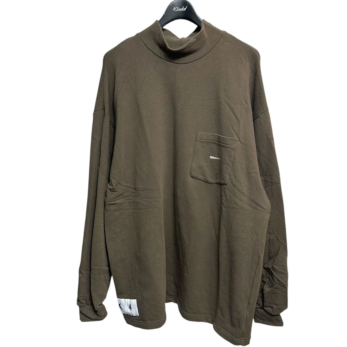 TORTOISE MOCK NECK LSモックネックカットソー 長袖Tシャツ