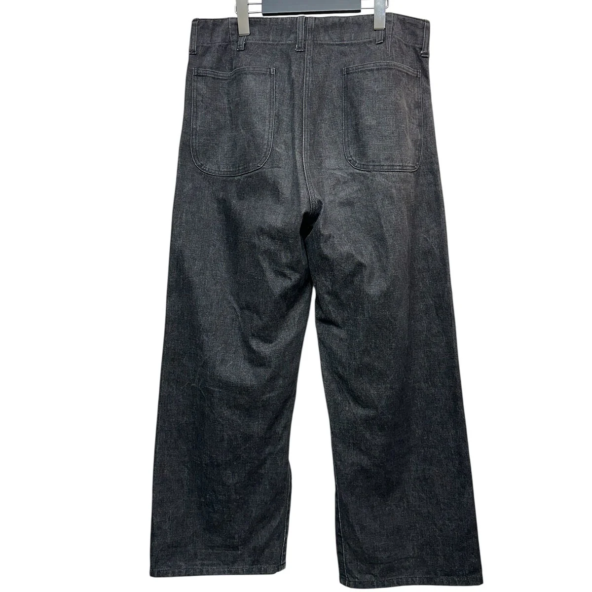 B．B．D (BLACK BROKEN DENIM) UTILITY TROUSERSブラックブロークンデニムユーティリティトラウザーズ デニムパンツ642481 - Image 2