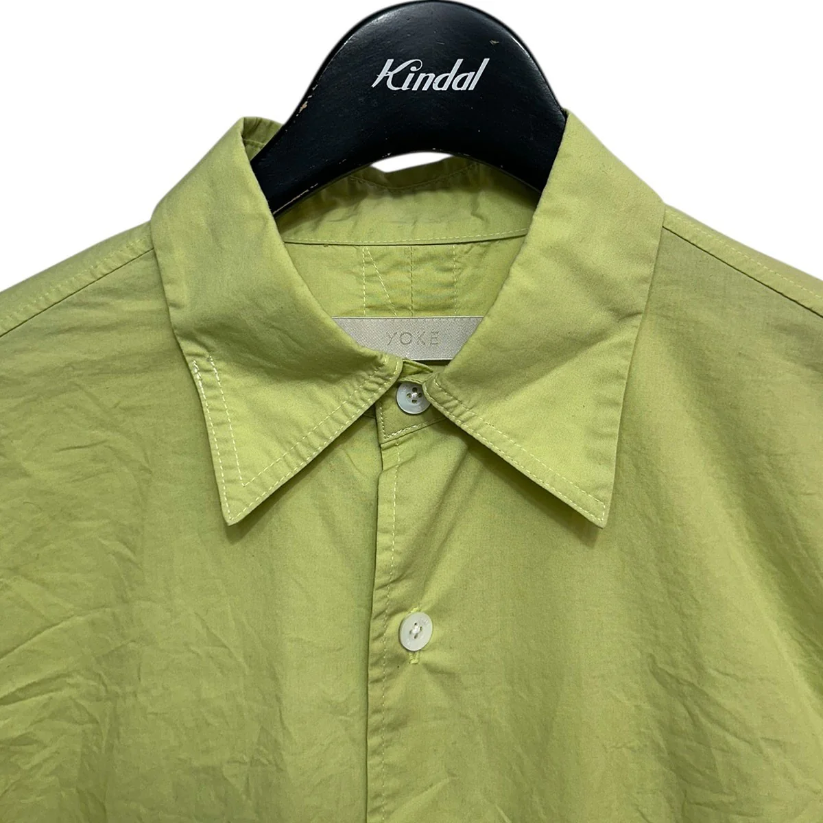 BOXY REGULAR COLLAR SHIRTボクシーレギュラーカラーシャツYK24SS0661SH - Image 3