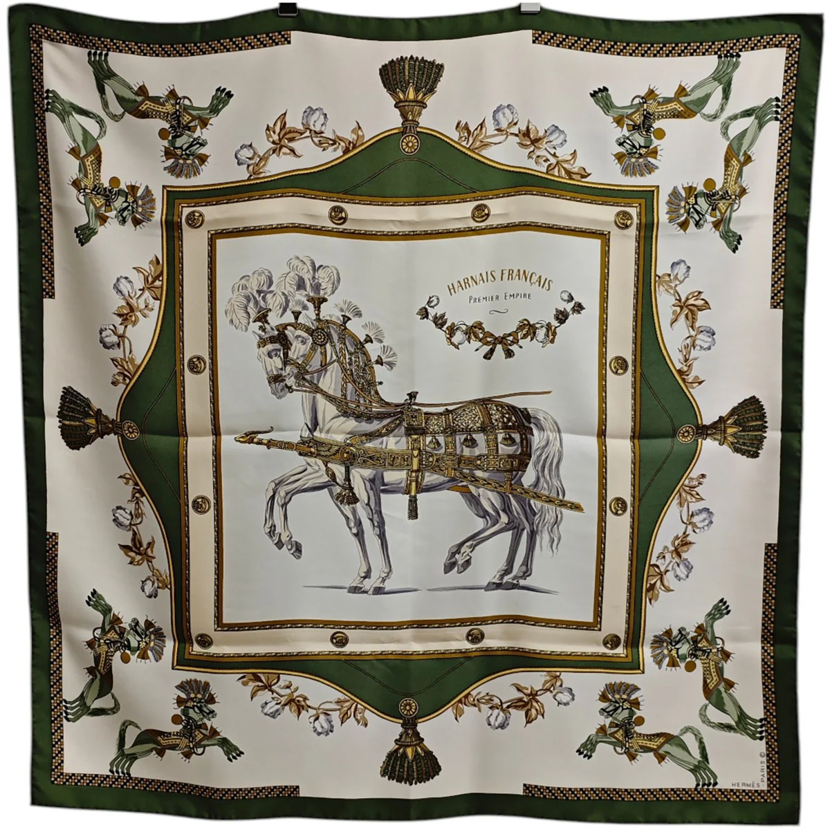 カレ90 Harnais Francais PREMIER EMPIRE スカーフ