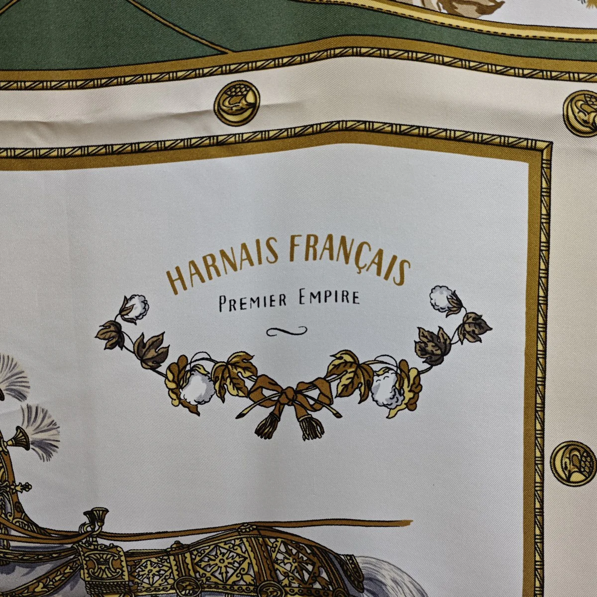 カレ90 Harnais Francais PREMIER EMPIRE スカーフ - Image 3