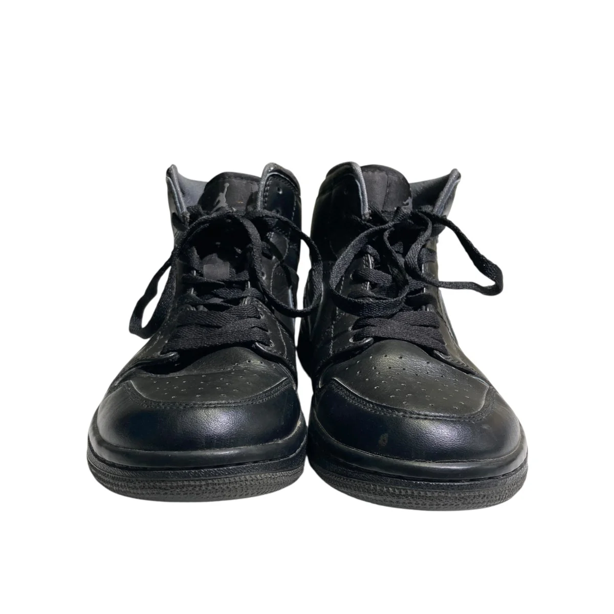 AIR JORDAN 1 RETRO MID BLACKハイカットスニーカー554724-021 - Image 3