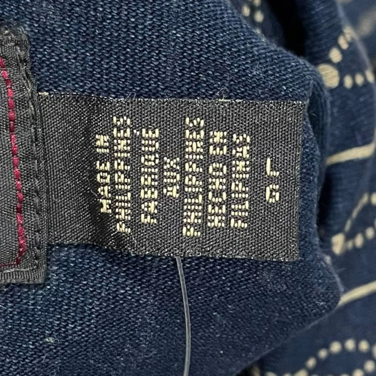 オープンカラー半袖シャツ Jervis Vacation Shirt Indigo Multi ジャーヴィス バケーションシャツ インディゴマルチ MNRRKNI1N820026 - Image 4