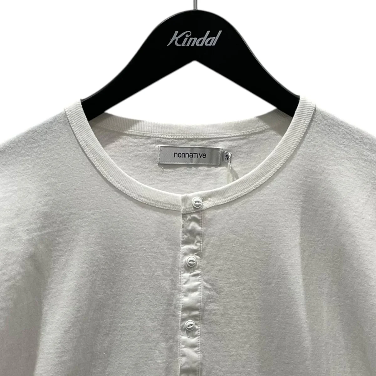 25SS ヘンリーネックTシャツ DWELLER S／S HENRY NECK TEE COTTON JERSEY NN-C4712 - Image 3
