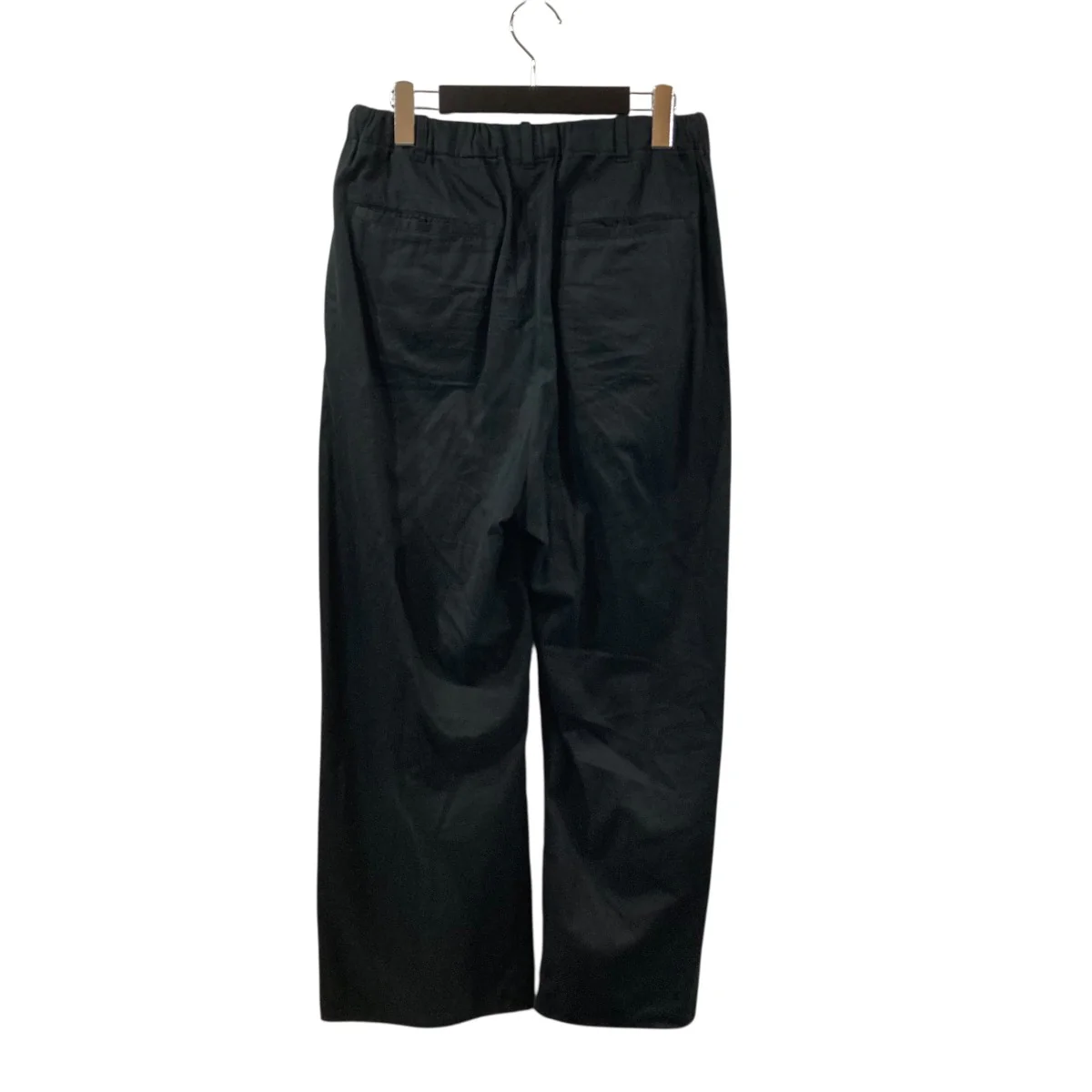 Draping Elastic In Tuck Wide TrousersタックワイドパンツN-25S-010 - Image 2