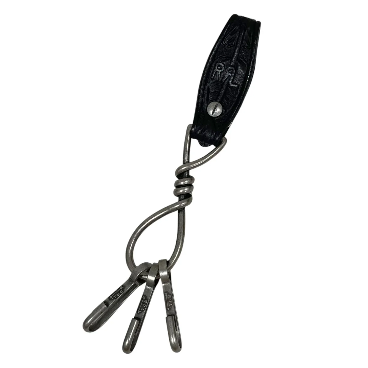 レザーキーフック Tooled Leather Key Fob ツールド レザー キー フォブ MARRSLG0G320011