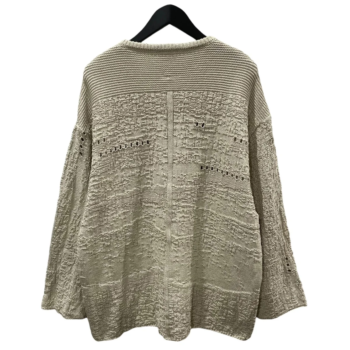 26SS Vネックニットセーター Cooper Knit Long Sleeve Pullover クーパー ニットロングスリーブプルオーバー - Image 2