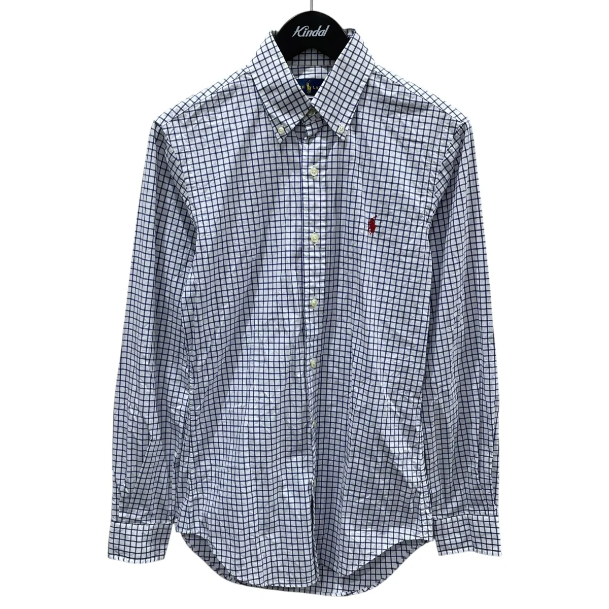 チェック柄ボタンダウンシャツ SLIM FIT スリムフィット