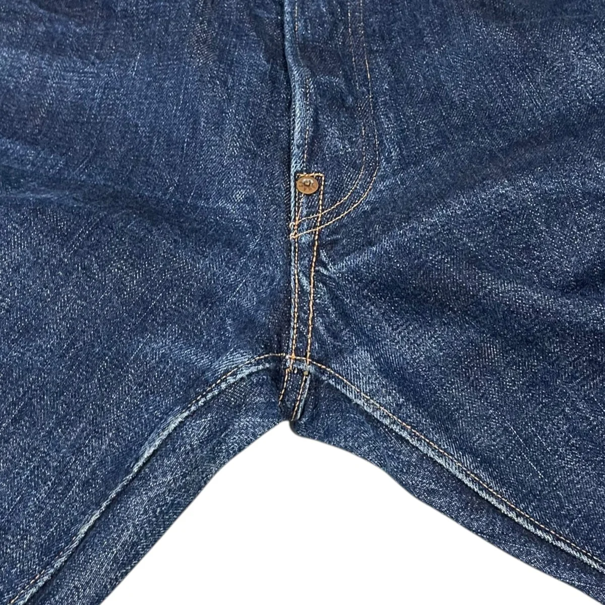 ボタンフライ 赤耳セルビッチ デニムパンツ 800617 - Image 6