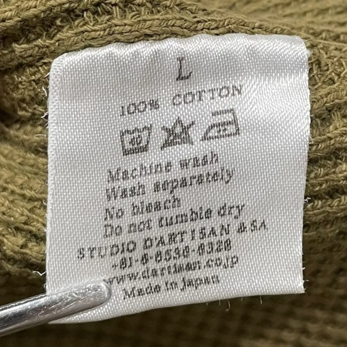 ヘンリーネックカットソー ヘビーサーマルヘンリー長袖Tシャツ - Image 6
