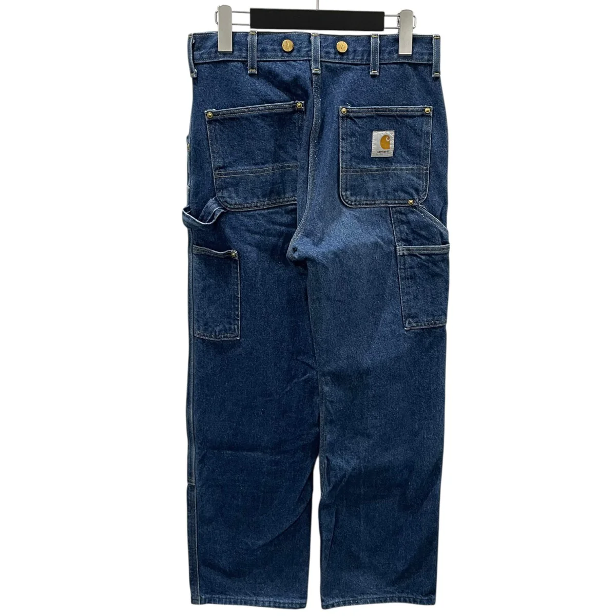 ダブルニーデニムパンツ Double Knee Denim Loose Fit Logger Jean WU138 - Image 2
