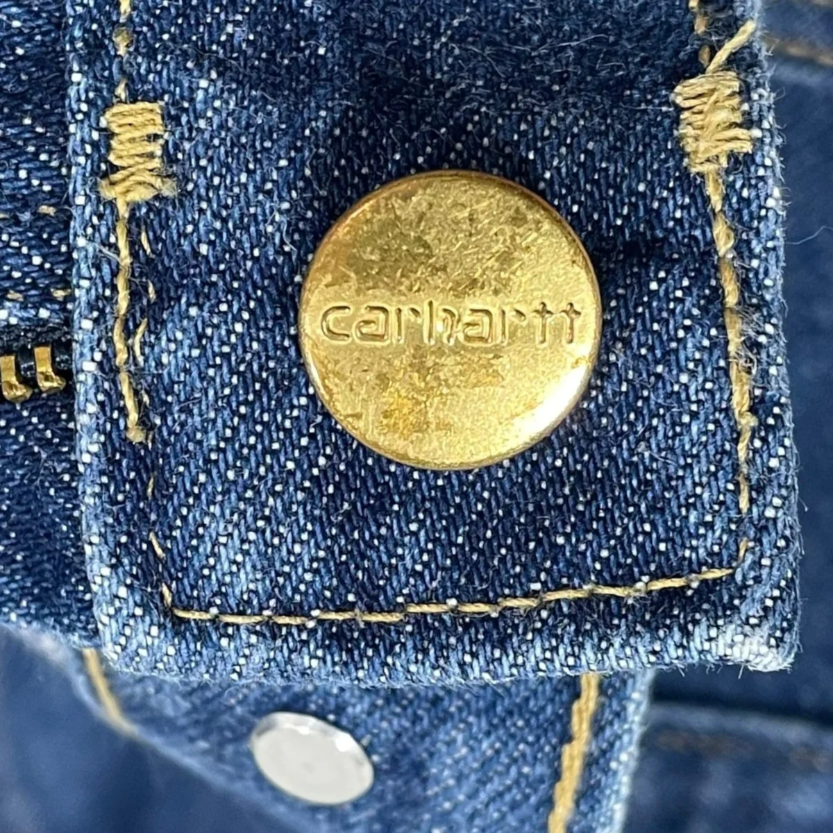 ダブルニーデニムパンツ Double Knee Denim Loose Fit Logger Jean WU138 - Image 6