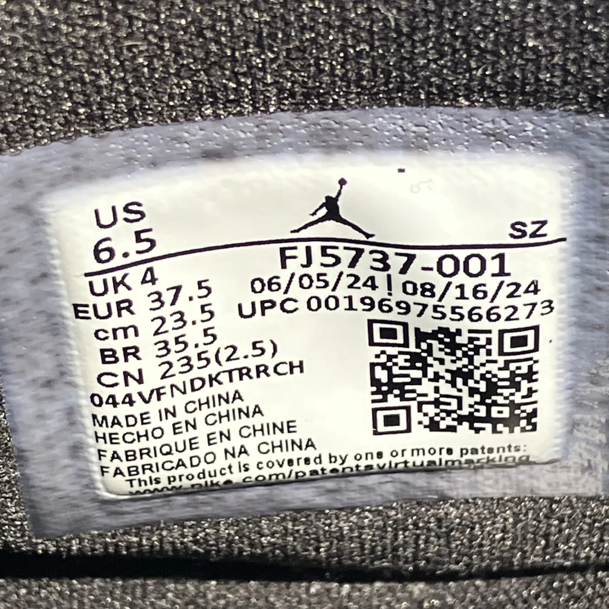 Air Jordan 1 Brooklyn HighブーツFJ5737-001 - Image 6