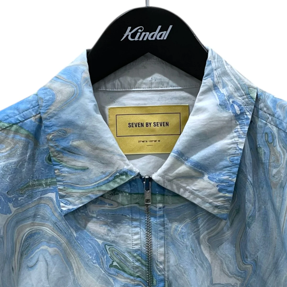 21AW ジップアップジャケット Hydro Dip Dyeing Blouson ハイドロ ディップ ダイイング ブルゾン 800-2125011 - Image 3