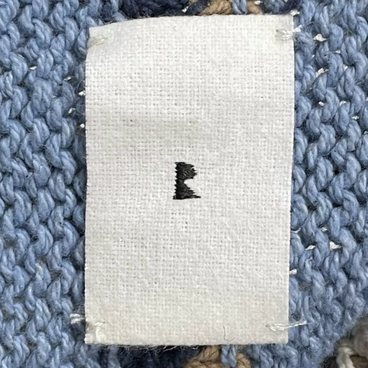 23SS 半袖ニットポロシャツ multi stripe hand knit polo マルチストライプ ハンドニットポロ - Image 5