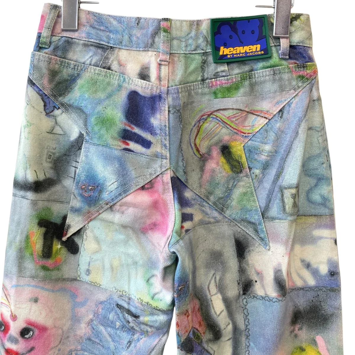 総柄デニムパンツ - Image 4