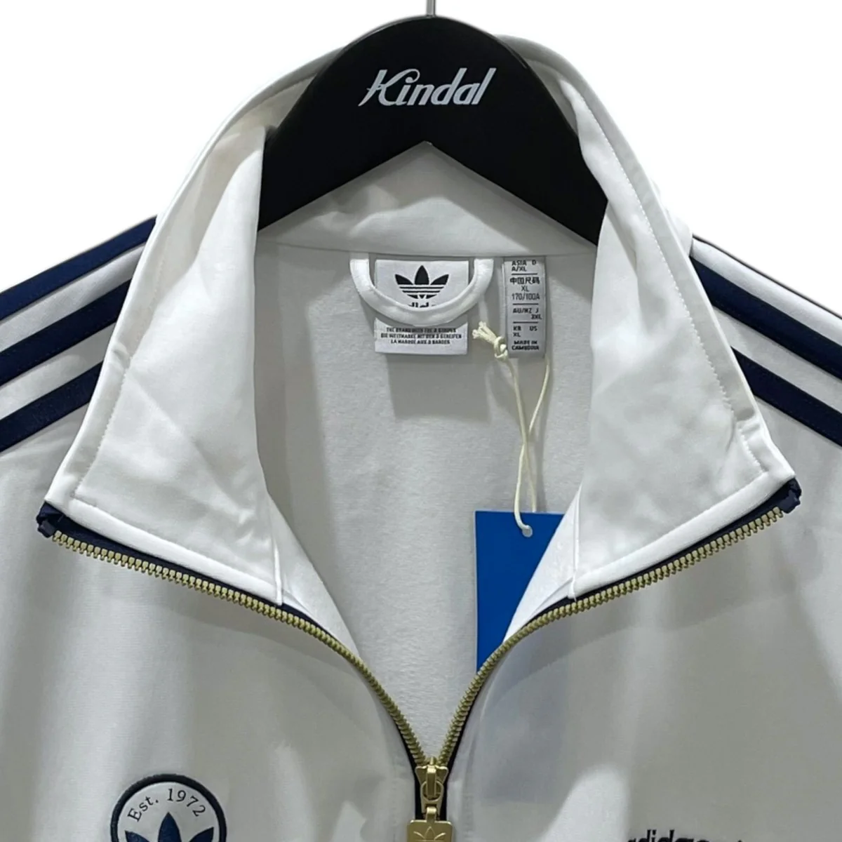 24AW ジップアップジャケット Firebird Badge Track Top ファイヤーバード バッジ トラックトップ IX3550 - Image 3