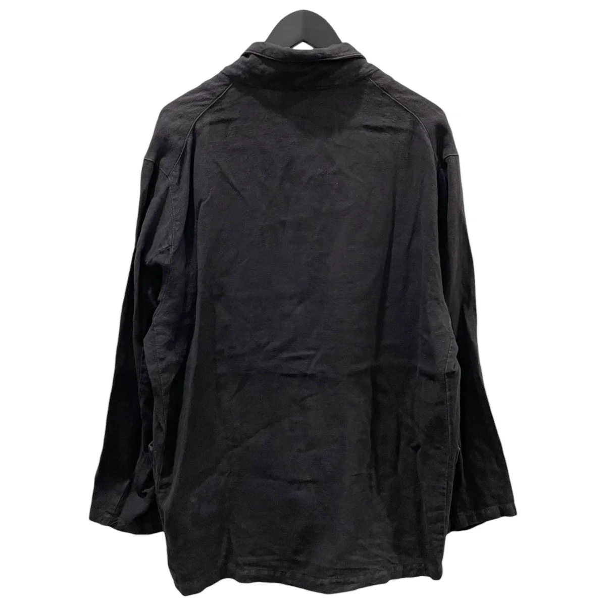 起毛リネンジャケット Brushed Linen Sack Jacket ブラッシュドリネン サックジャケット 02233-0014 - Image 2