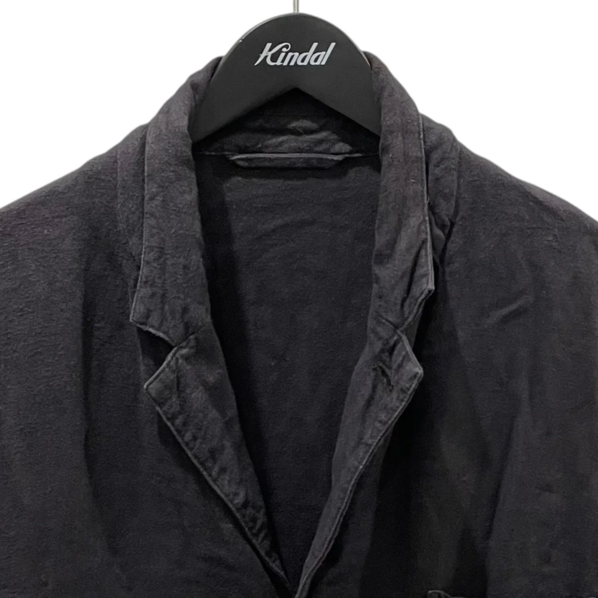 起毛リネンジャケット Brushed Linen Sack Jacket ブラッシュドリネン サックジャケット 02233-0014 - Image 3