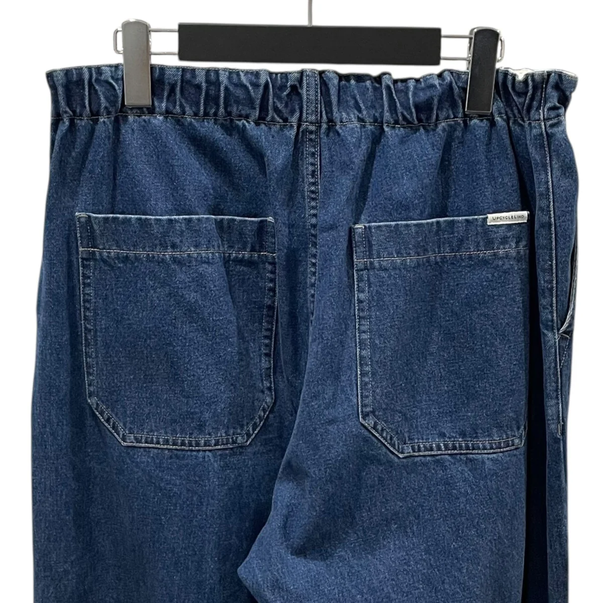 25AW イージーデニムパンツ BASIC 9．5oz DENIM Biowash Wide Pants UpcycleLino アップサイクルリノ 600253-7102 - Image 4