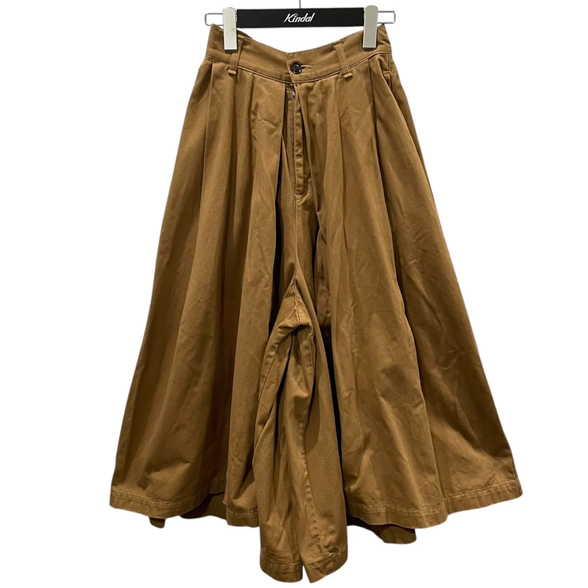 ワイドパンツ CHINO CLOTH CARMEN CULOTTES チノクロス カルメンキュロット A21802-2