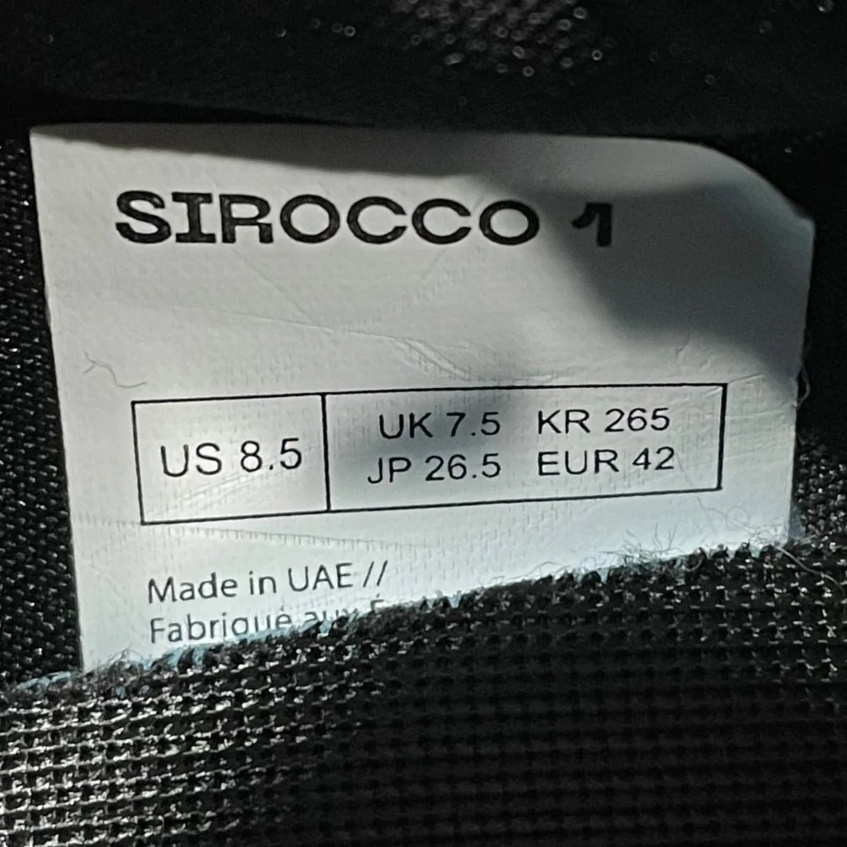 厚底スリッポンスニーカー SIROCCO 1 シロッコ 1 - Image 5