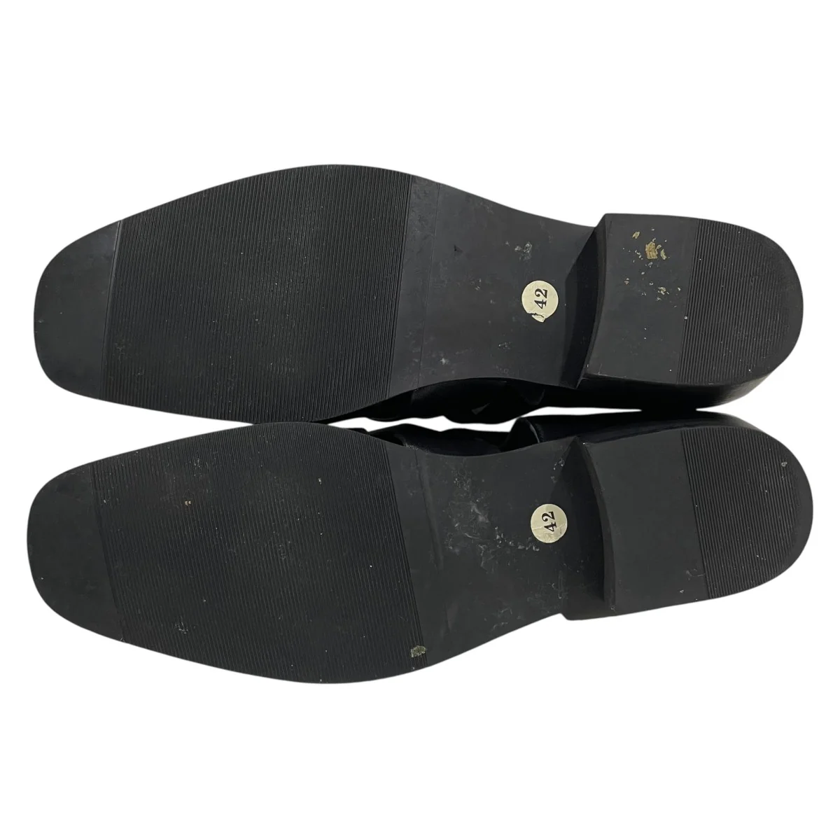 リアルレザー スクエアトゥ グルカ ヒールサンダル Real Leather Squaretoe Gluca Heelsandal - Image 8