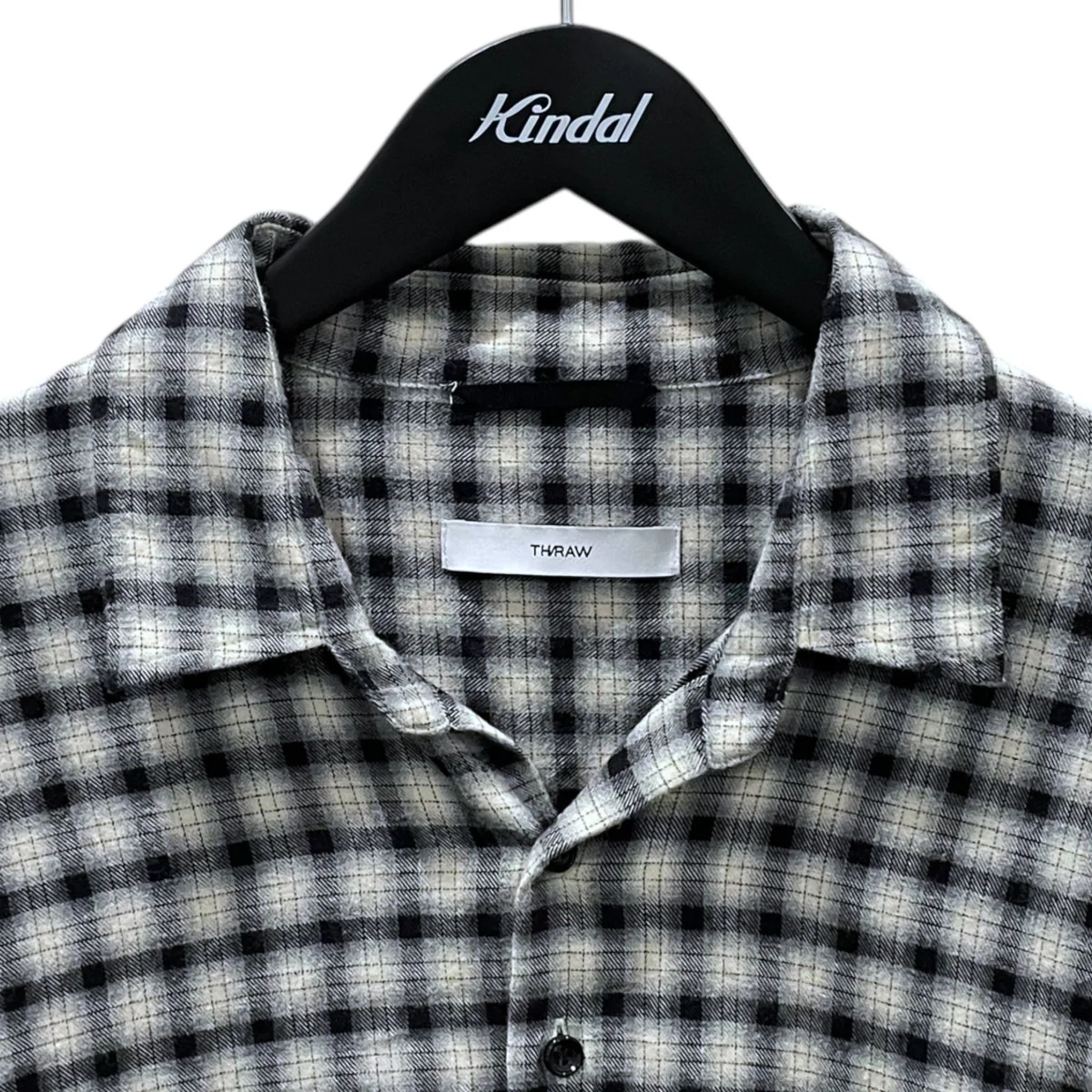 20AW バック切替チェック柄オープンカラーシャツ MULTI COLOR CHECK L／S SHIRT マルチカラーチェックロングスリーブシャツ TH20AKSH02 - Image 3