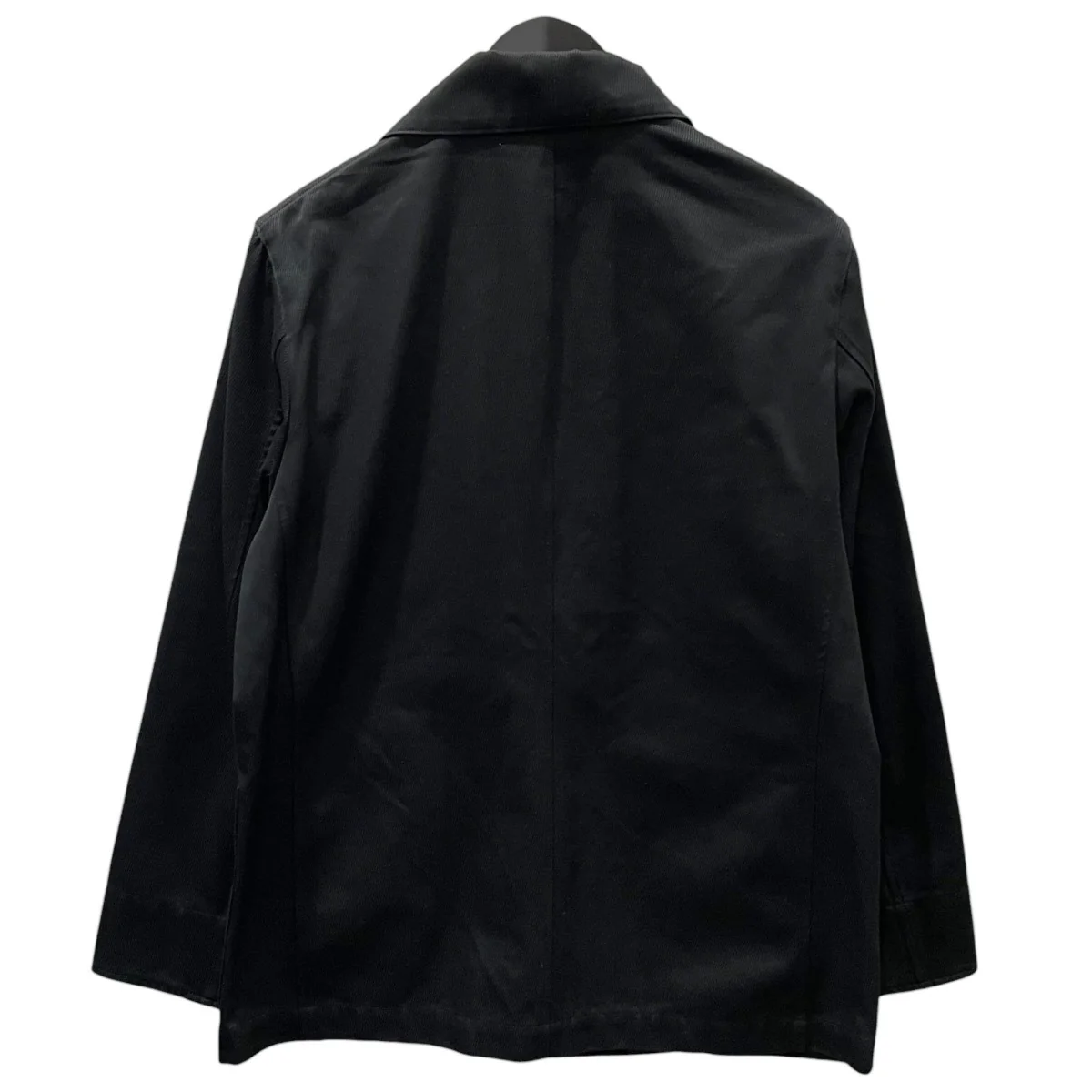 16SS フックボタンジャケット Round Collar Cotton Pique Hook Button Tailored Jacket B116Q0070012100 - Image 2