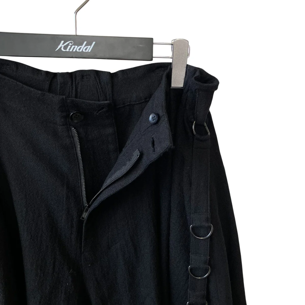 25SSWOOL VIYELLA PANTS WITH D RINGSパンツLL-P15-106 - Image 3