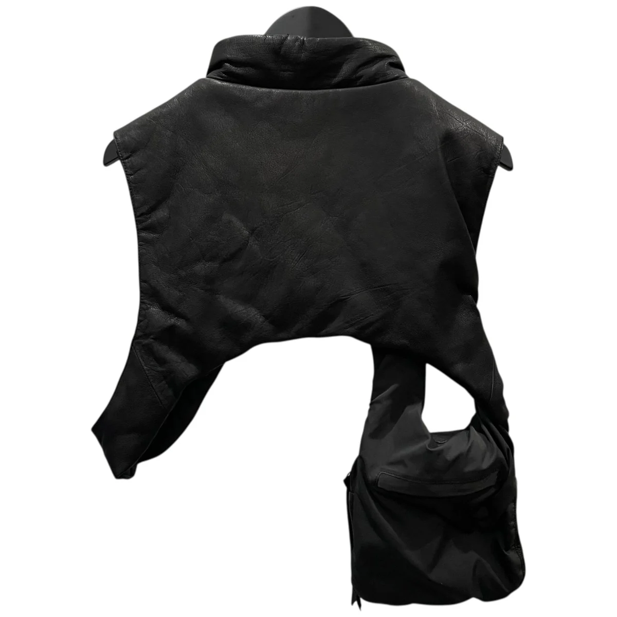 24AW 中綿ゴートレザーベスト LEATHER HARNESS VEST レザーハーネスベスト WH-2401-T18 - Image 2