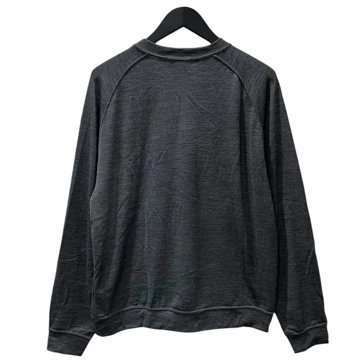 24AW ラグランスリーブニットセーター Merino Wool L／S Sweat Tee Shirts メリノウールロングスリーブスウェットTシャツ - Image 2