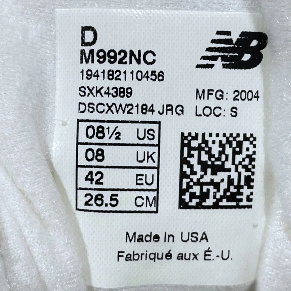 スニーカー M992NC MADE IN USA - Image 5