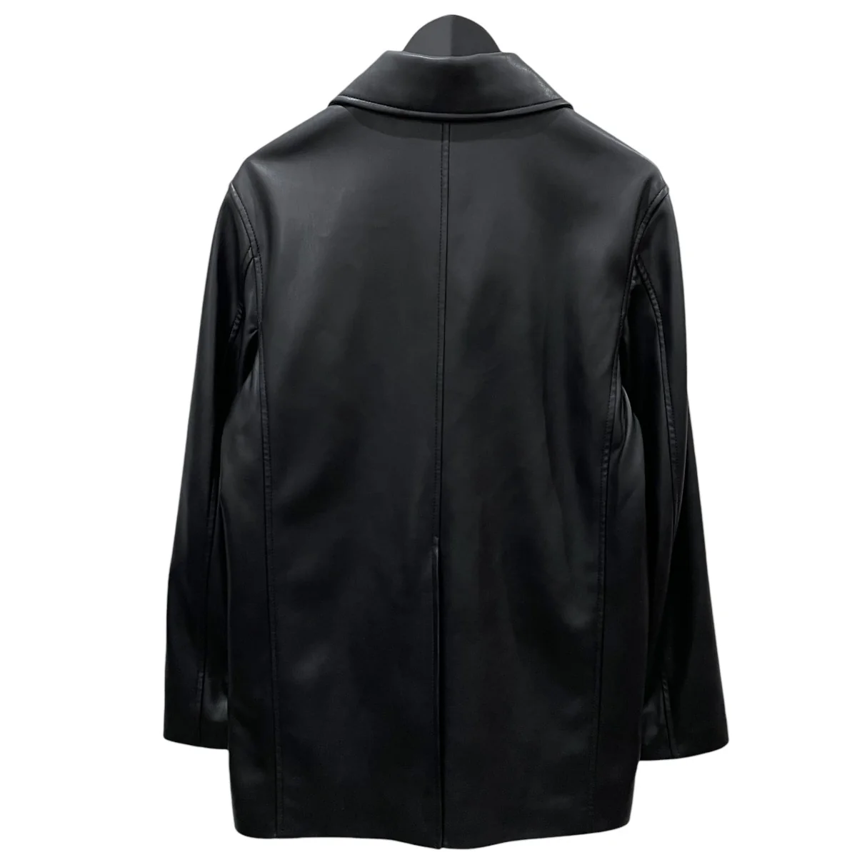 24AW エコレザーステンカラージャケット Ecoleather Soutiencollar Jacket 12420105 - Image 2