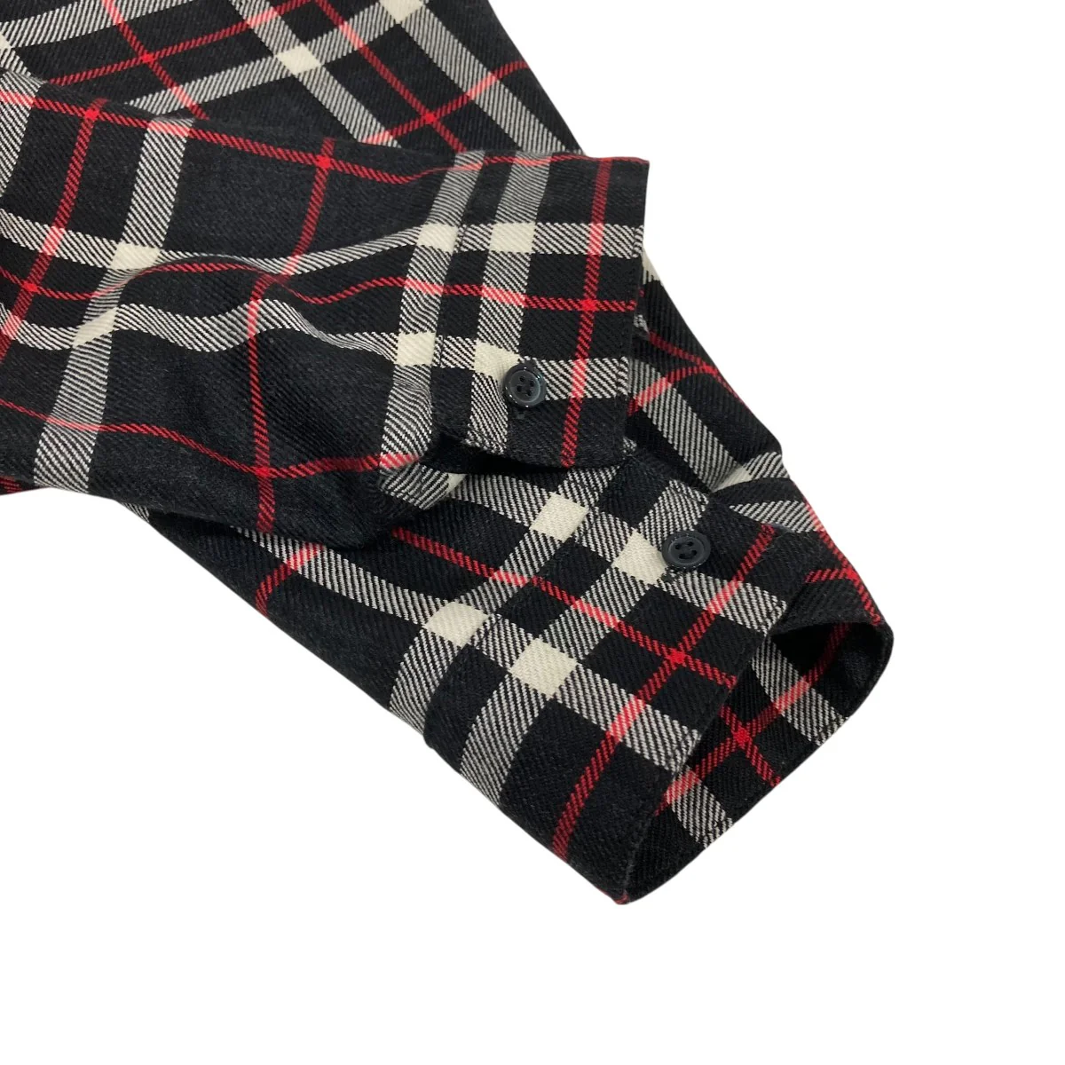 Wool Tropical チェックシャツ CUMU0061A1 - Image 4