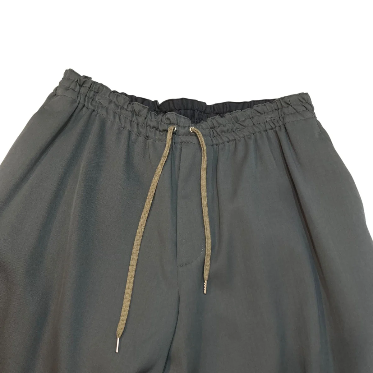 25AW ドローストリング ワイドトラウザー パンツ 25WCM-P14121 - Image 3