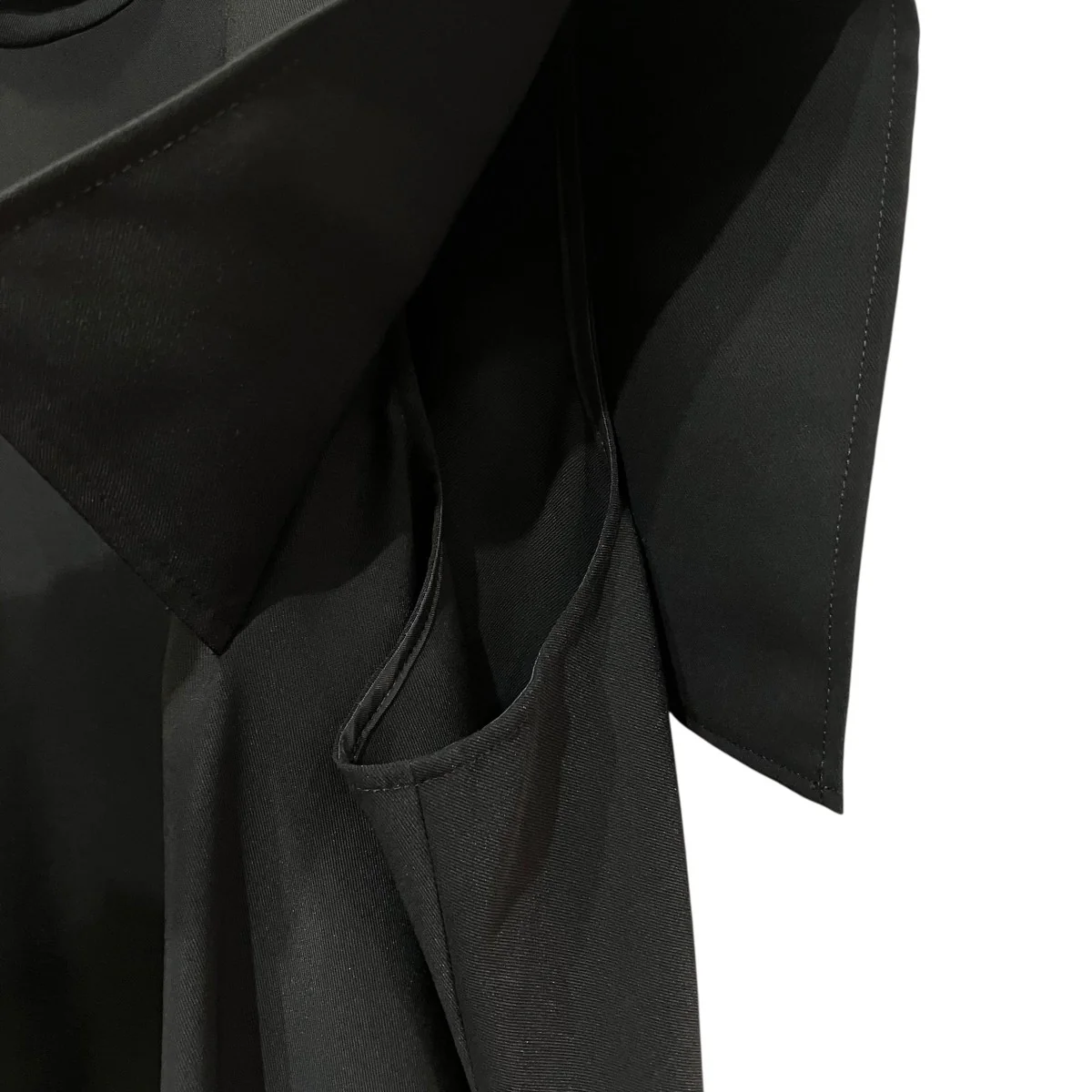 24SSスリットブラウス300HS730-1750 WASHABLE SQUARE-SLIT PULLOVER - Image 4