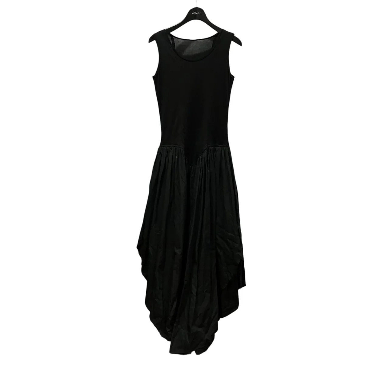 25SSSUPIMA CT JERSEY COMBI APLE DRESSノースリーブワンピース251-02-0009