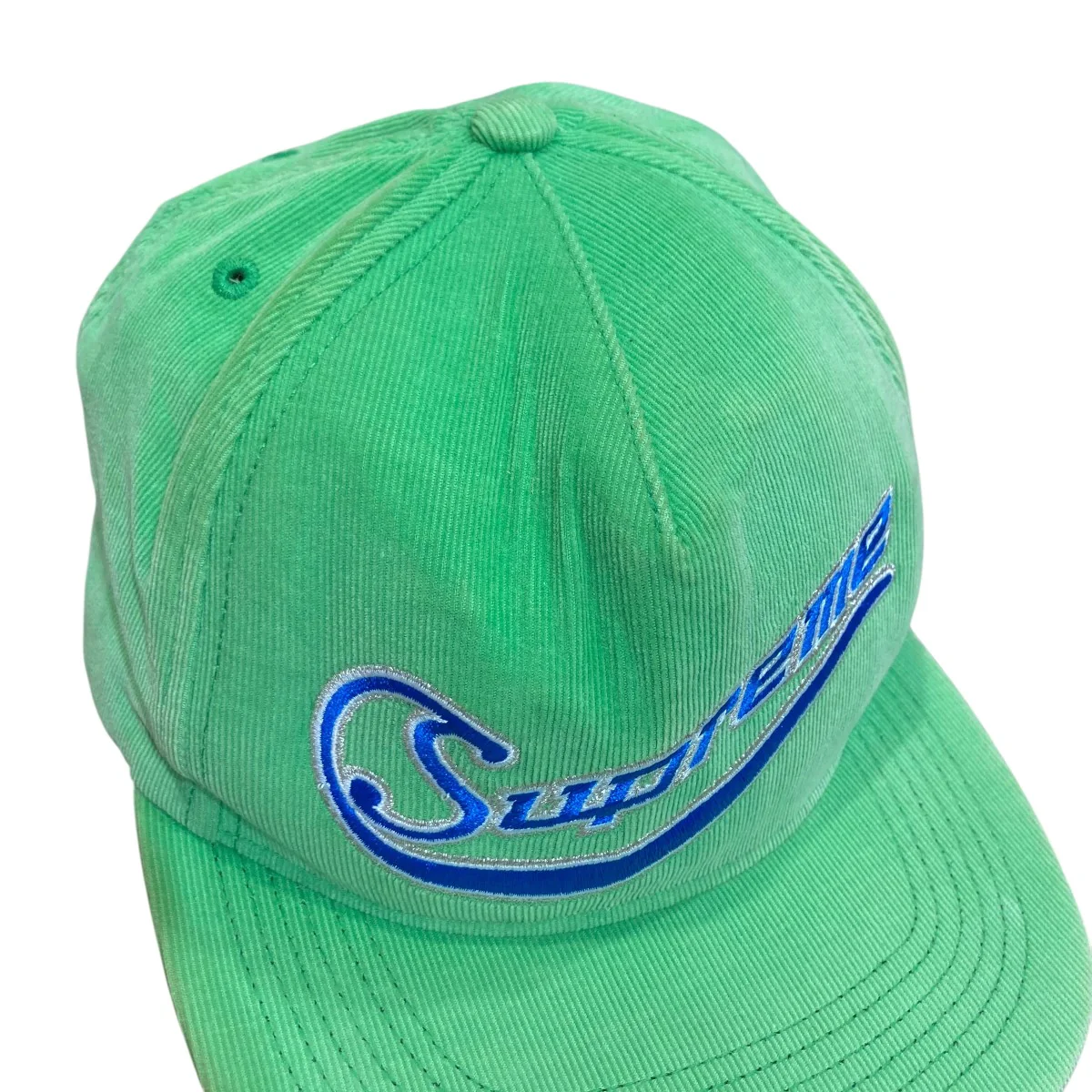19SSMetallic Logo Corduroyコーデュロイキャップ - Image 5