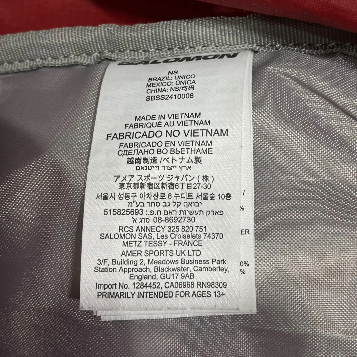 TRAILBLAZER 10バックパックSBSS2410008 - Image 6