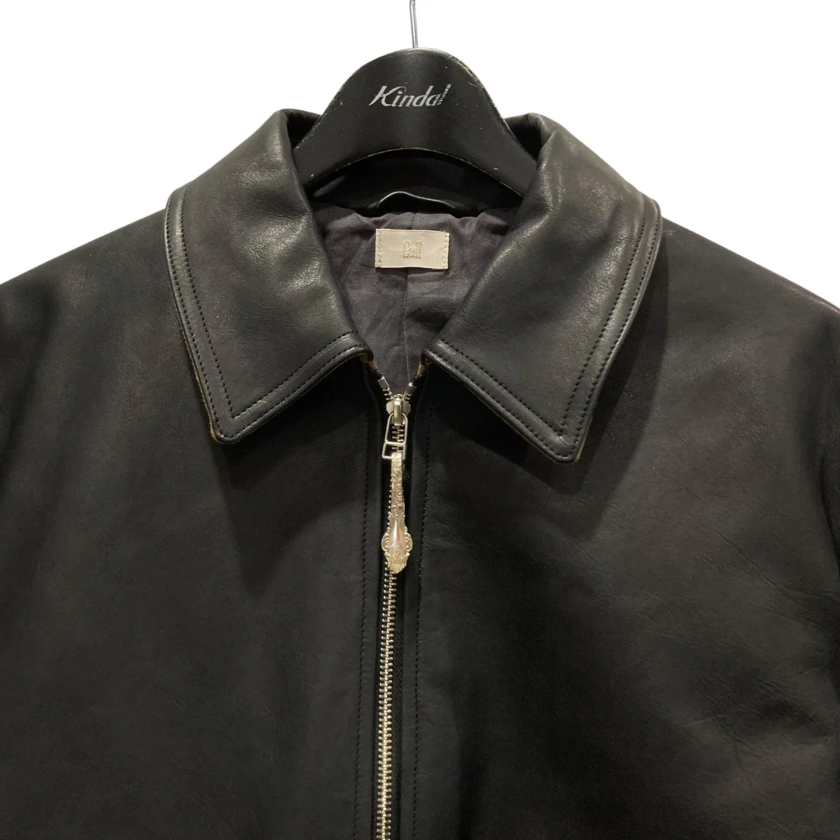 ZIP-UP LEATHER BLOUSONレザーブルゾンCL009BL01 - Image 3
