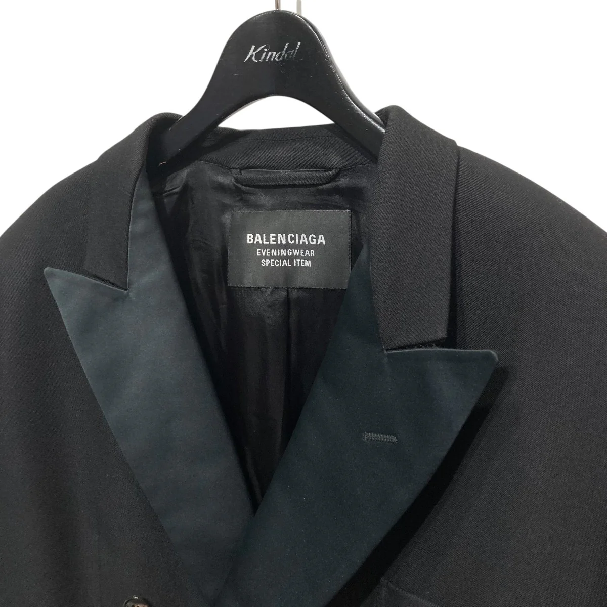 Black Cristobal Double-Breasted Blazer Jacketダブルジャケット675391 - Image 3