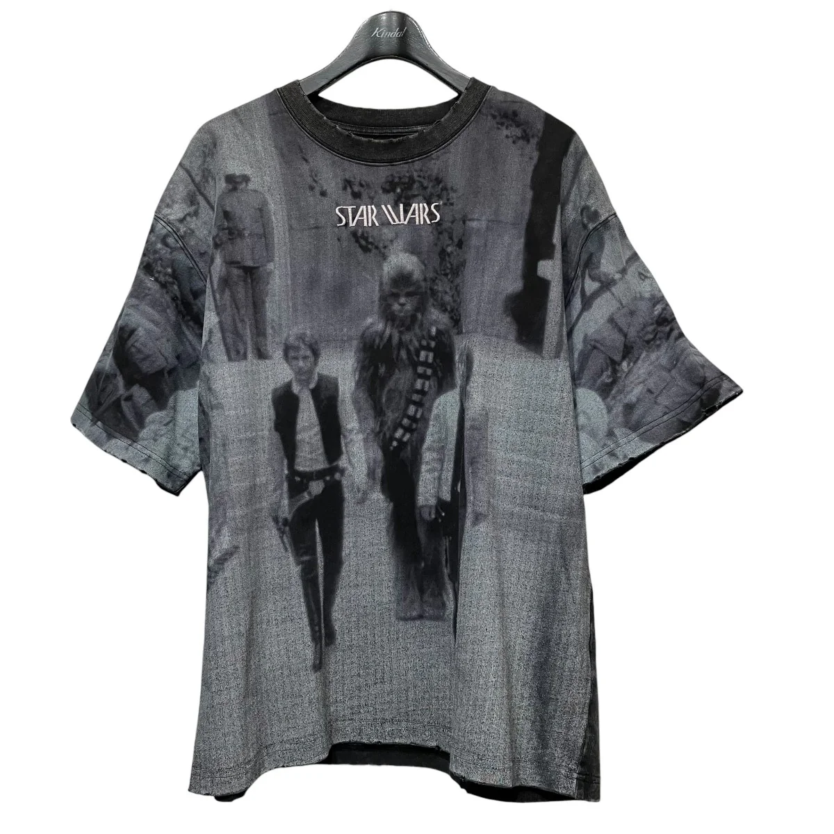 STAR WARS Prime-Over Crew Neck T-Shirt総柄プリントTシャツ11251411315