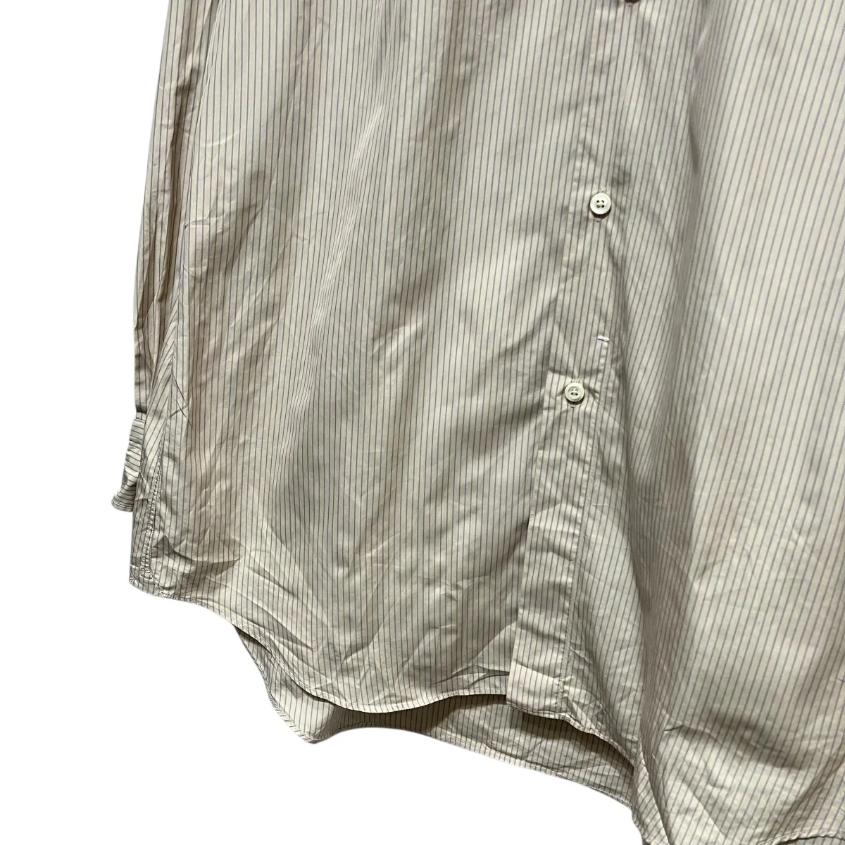 ELIZABETH REGULAR COLLAR SHIRTSストライプシャツMT3103-0601C - Image 4