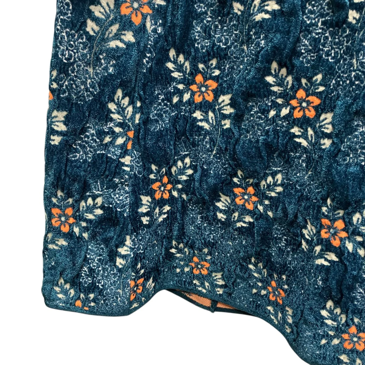 Floral Motif Chenille Knited Skirt花柄スカートMM25FW-KN064 - Image 4