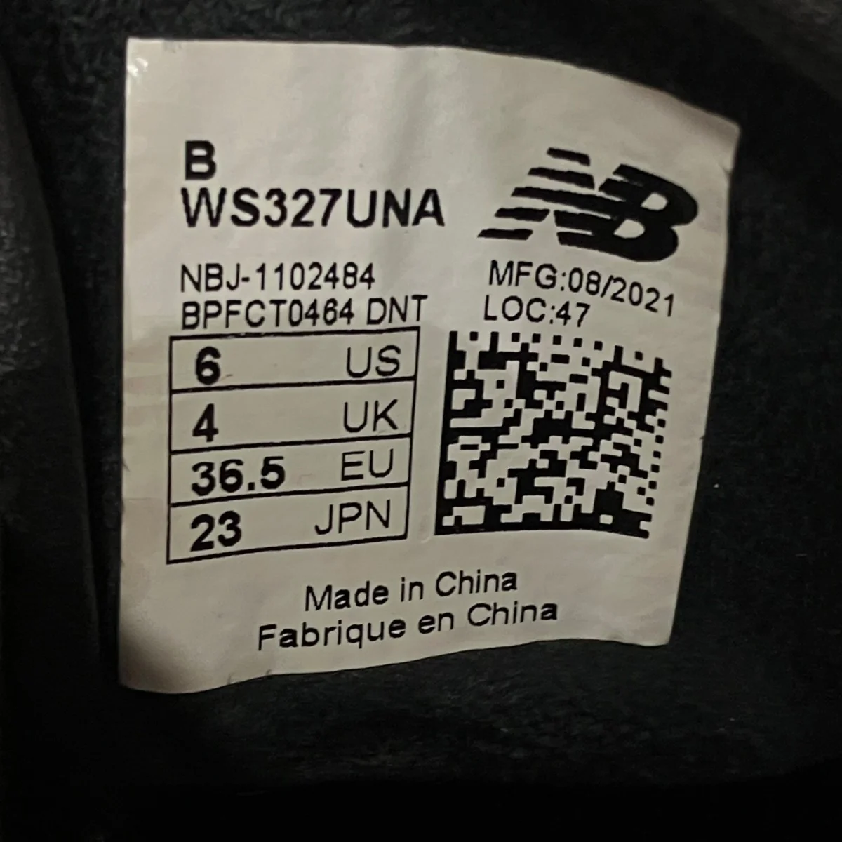 スニーカーWS327UNA - Image 7
